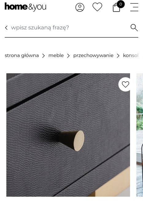 Konsola toaletka Lader Home&you