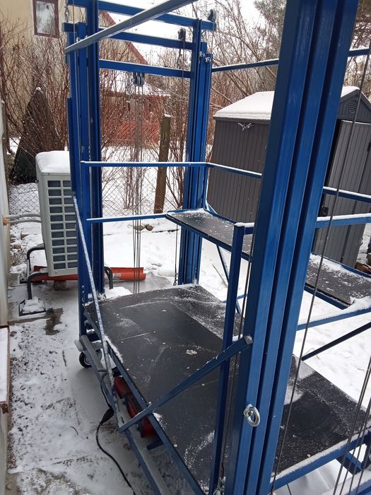 Rusztowanie elektryczne, podnośnik