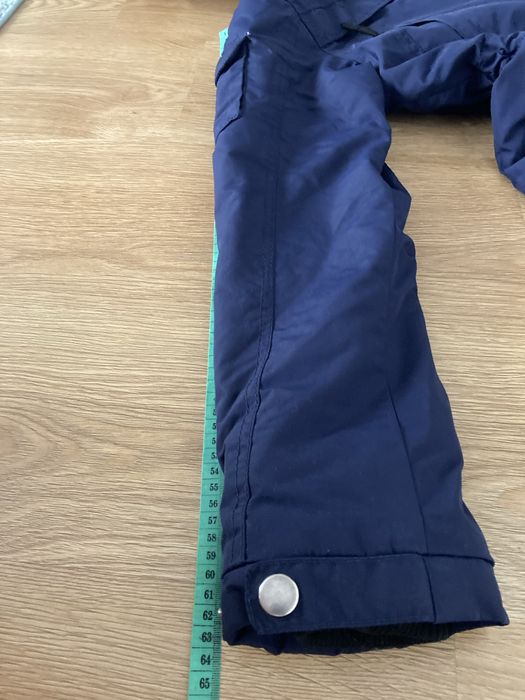 Granatowa kurtka parka Cubus S