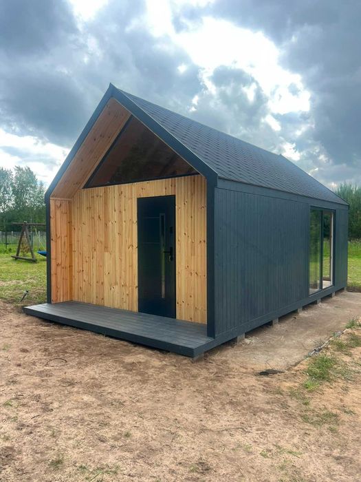 Domek letniskowy "Nowoczesna Stodoła" 7x4