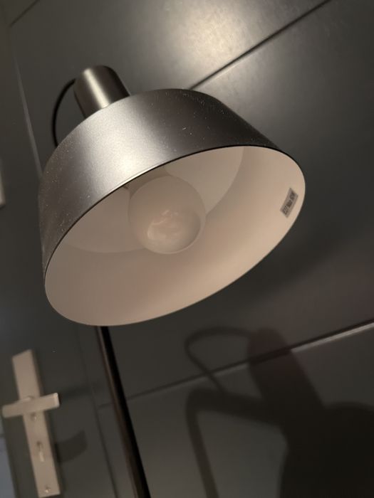 Lampa stojąca metalowa loft