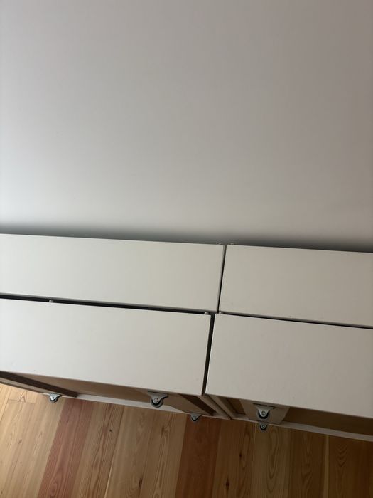 Caixa arrumação cama (ikea-vardö)