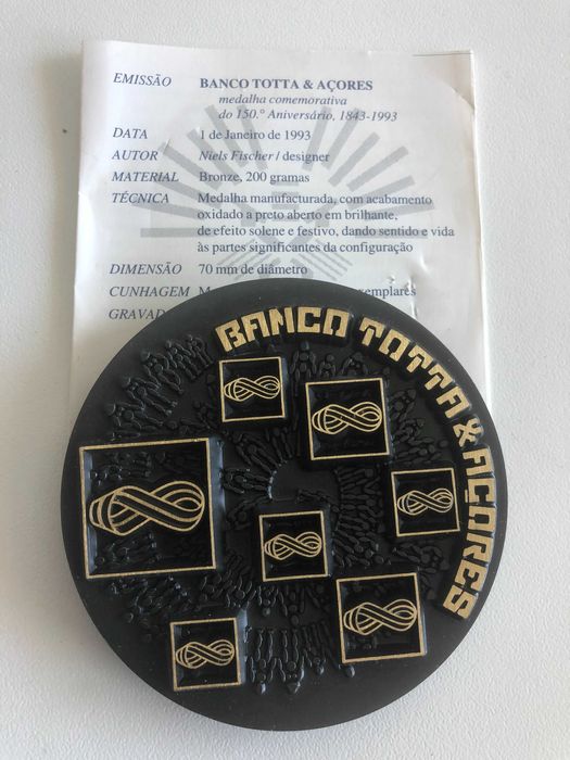 Medalha 150 Anos Totta § Açores