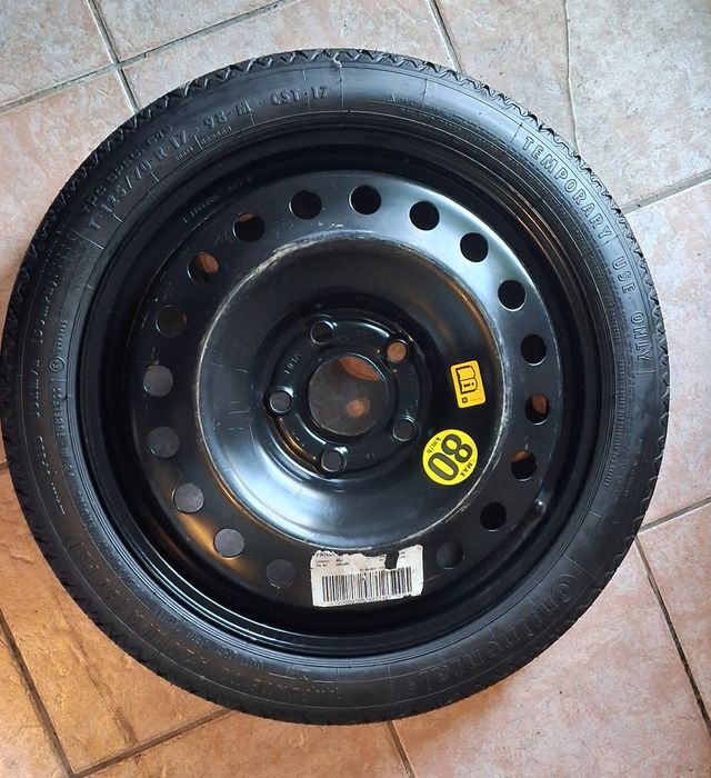 Koło dojazdowe Opel 17 zestaw