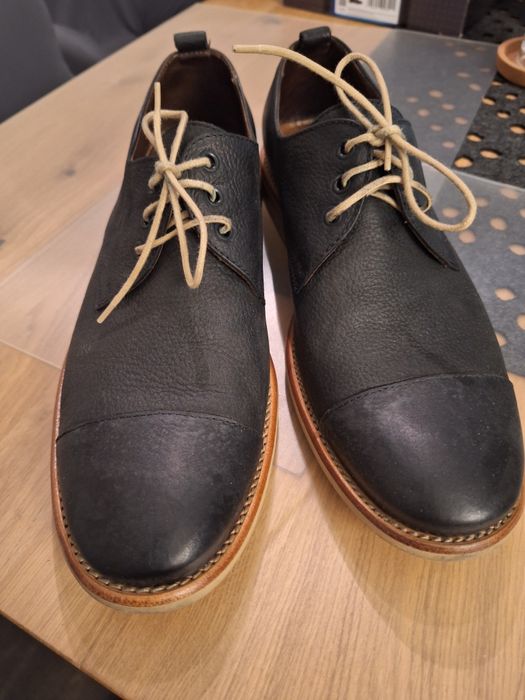 Buty męskie - pantofle skórzane rozmiar 44