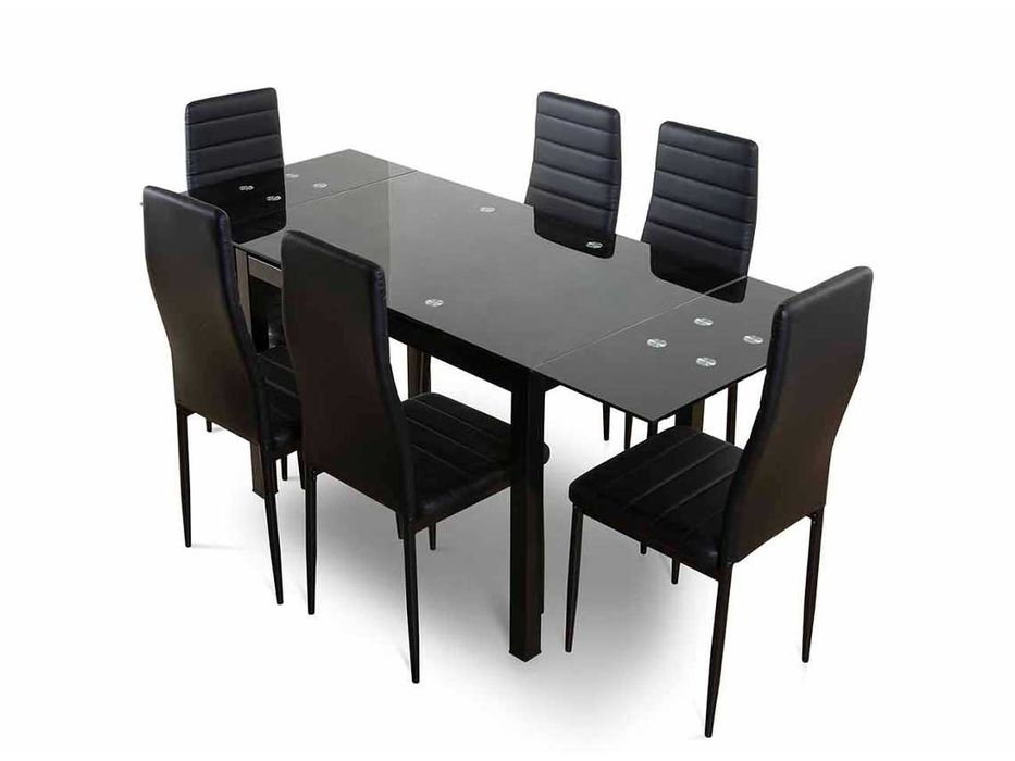 Mesa e cadeiras de jantar