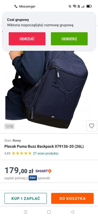 Plecak Puma Buzz Backpack