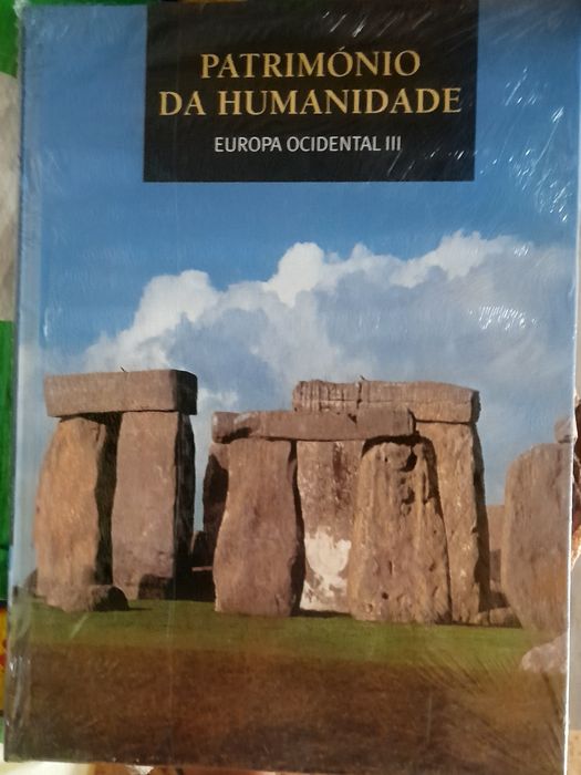 3 Volumes Património da Humanidade/ Europa Ocidental I, II e III - selados