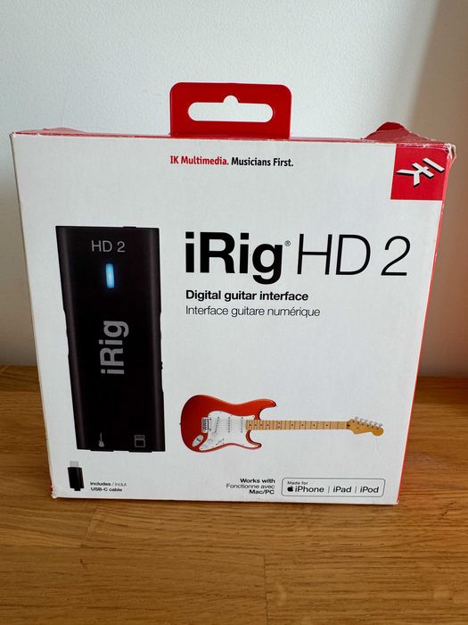Ik Irig HD-2 Audio Interfrejs do gitary