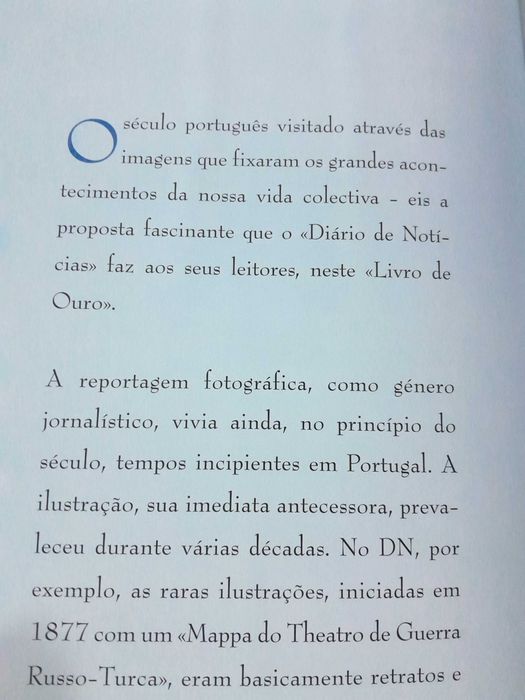 Portugal Um Século de Imagens - Livro de Ouro Diário de Notícias