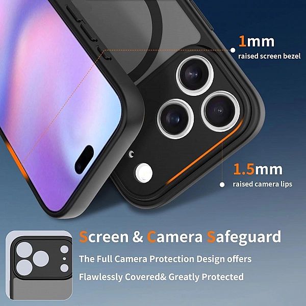 Tech-Protect Basicmag Magsafe Iphone 17 Pro Max Matte Deep Blue