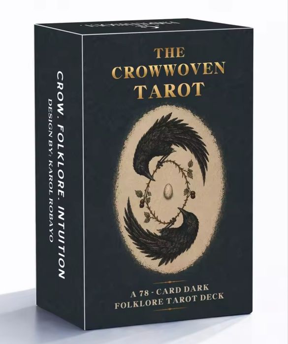 Новинка! Колекційні карти таро Плетіння ворона Crowwoven Tarot