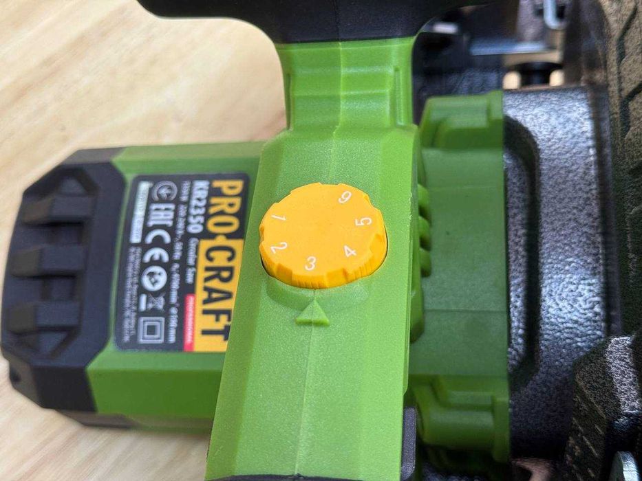 Уценка! Мощная Пила Прокрафт 190мм  Регулювання обертів  Нова