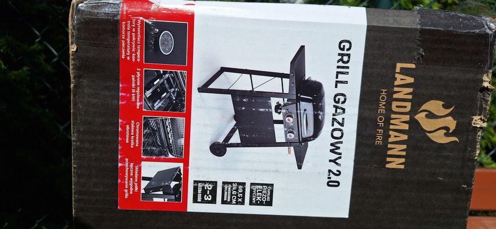 Grill gazowy. Nowy.