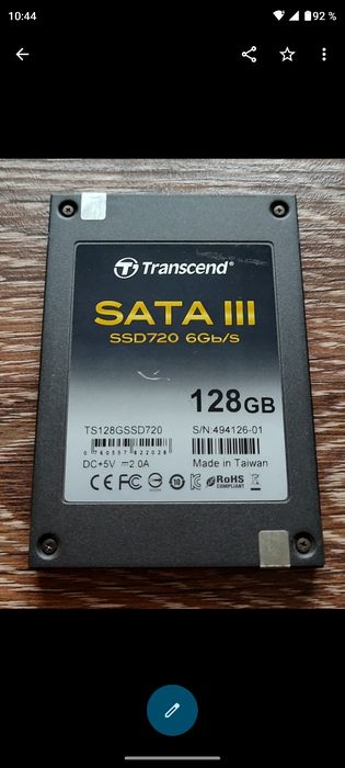 Ssd sata 120/240 Gb