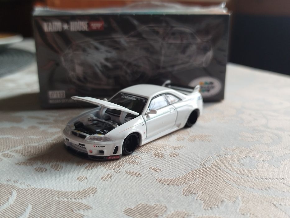 Mini GT Kaido House Nissan Skyline GT-R R33 Greddy GR33 V1