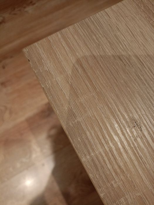 Ława dąb sonoma z półką