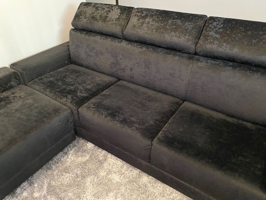 Sofá como novo com chaise long