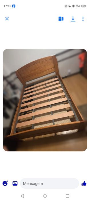 Cama de casal de 150x2