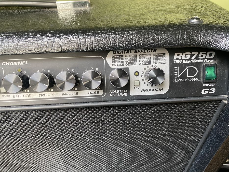 Randall RG75d +footswitch