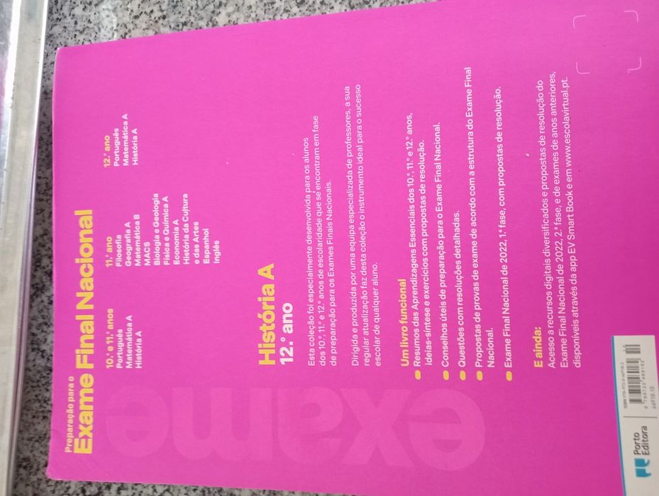 Livro História A Exame Nacional