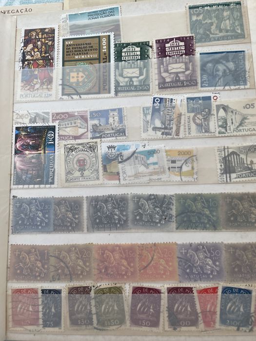 Album de selos e postais companhia colonisl de navegacao