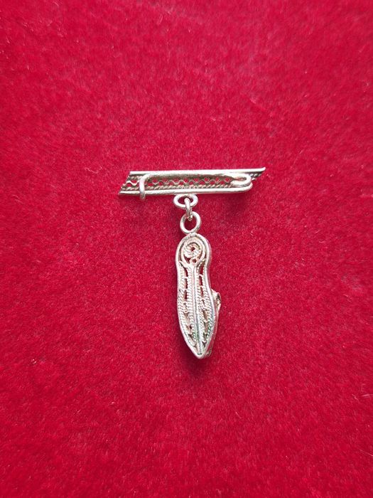 Pregadeira Em prata filigrana