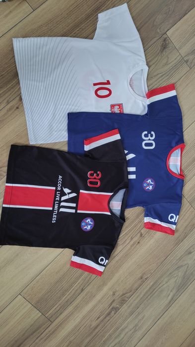 Koszulki sportowe do gry w piłkę nożną 134-140