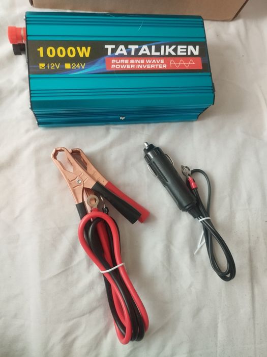 1000W Инвертор с 12 V на 220вальт преобразователь  500 W  1 Киловат