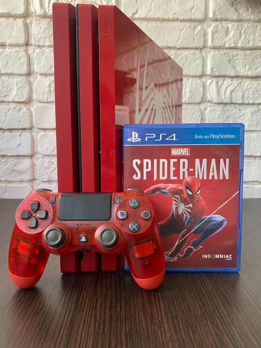 家庭用ゲーム機本体 PlayStation4 - PS4pro Spider-Man Limited Edition PS4 PlayStation 4 Pro Marvel's Spider-Man Limited Edition
