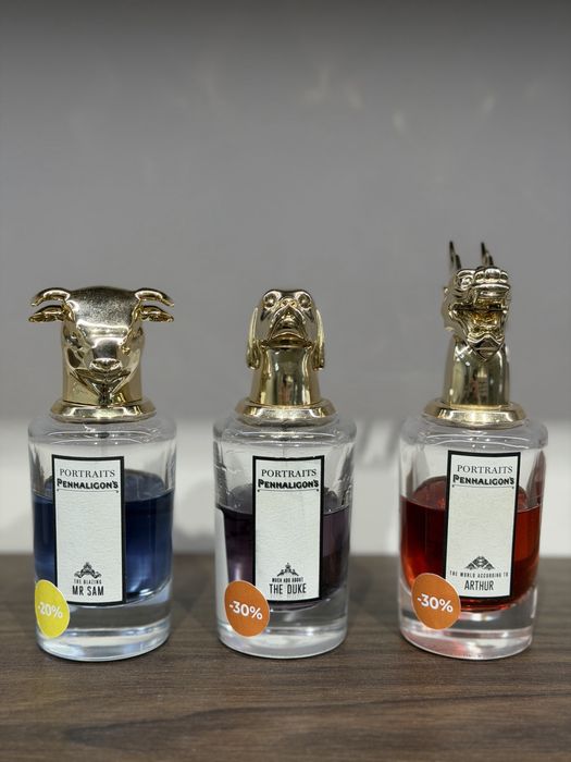 Оригінальні парфуми залишки у флаконах Penhaligons Sam, Arthur, Duke