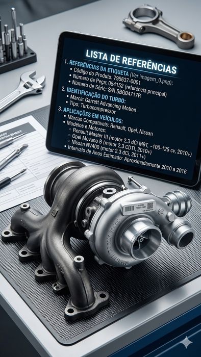 Turbo Garrett Renault Opel Nissan