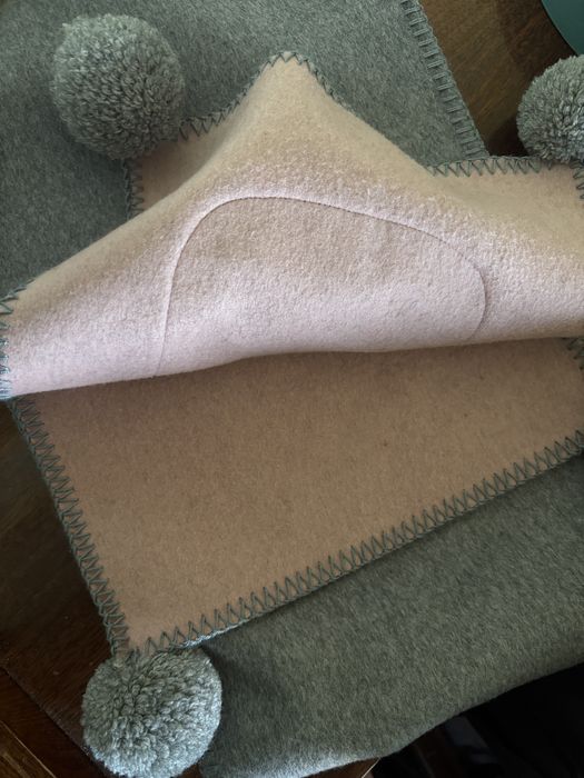 Шарф Gunia project сірий з рожевим