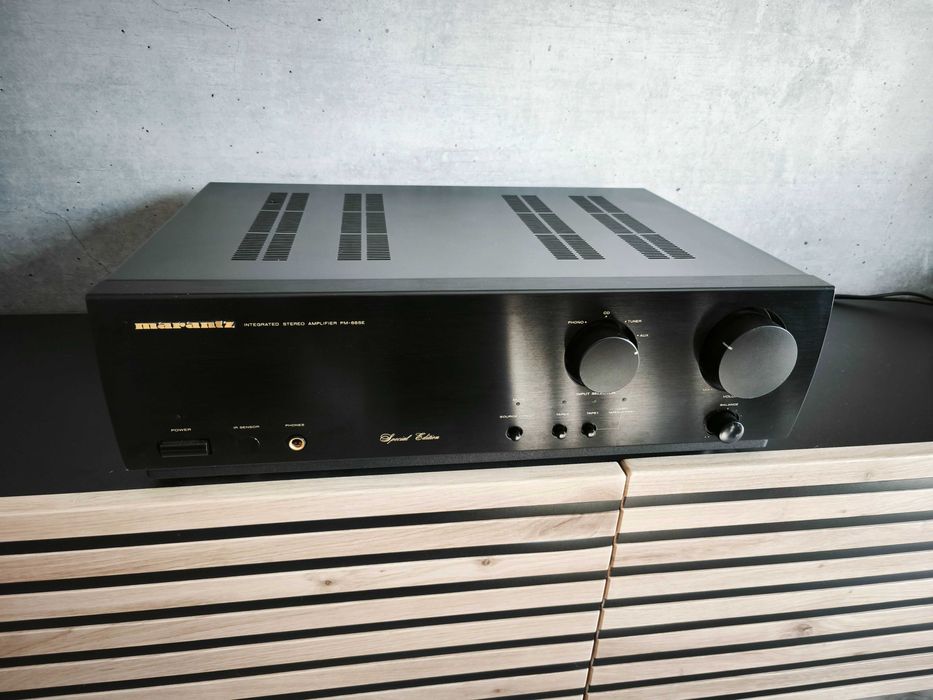 Marantz PM66 SE solidny wzmacniacz stereo z pilotem