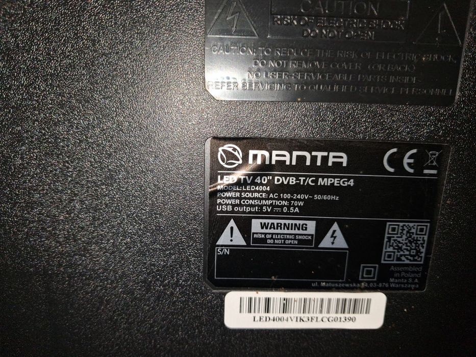Telewizo Manta 40"