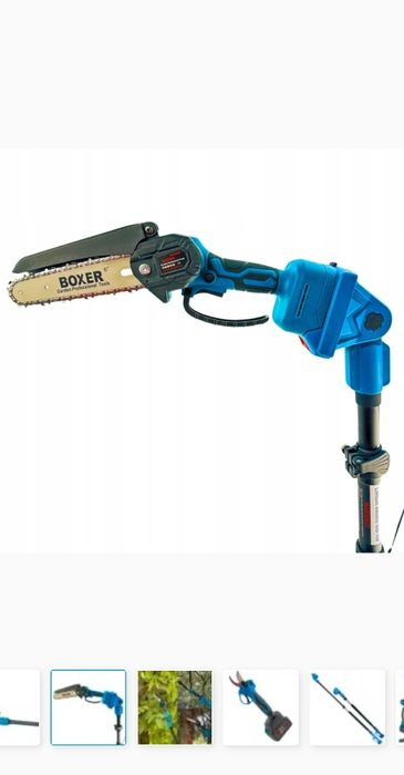 Piła sekator 2xakumulator na sztyce wysięgnik zasięg 4m dla ogrodników