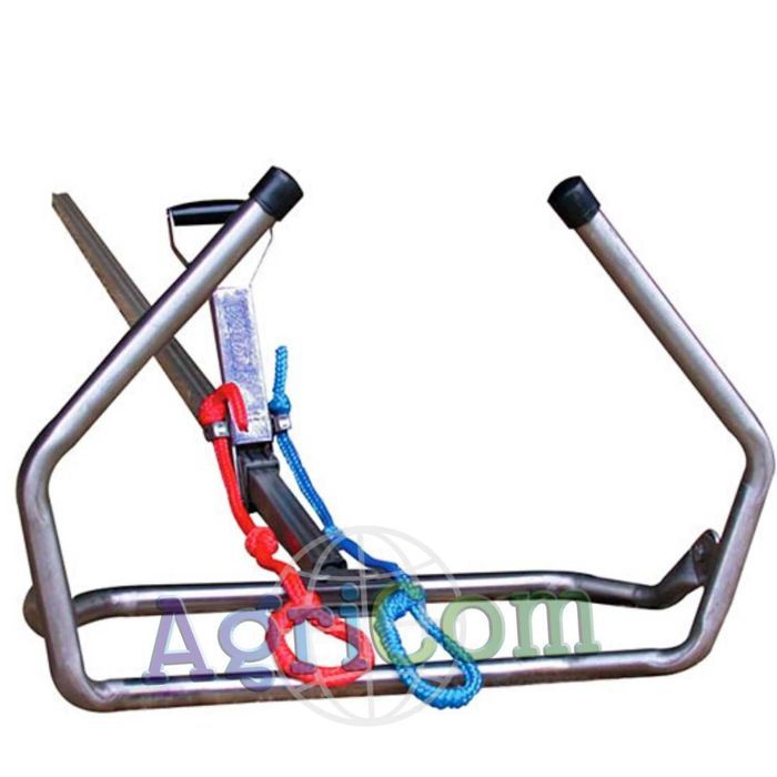 Urządzenie porodowe ze zmiennym lub stałym naciągiem. Wycielacz