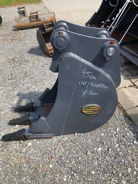 Łyżka 45 cm STRICKLAND cat komatsu hitachi  sworzeń 5 cm