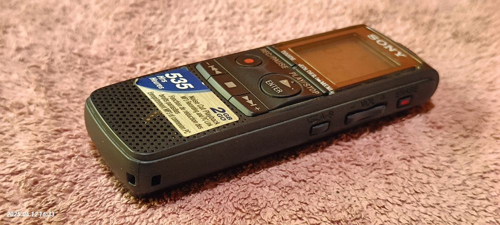 Диктофон SONY ICD-PX820 Професійний (2gb.) 535 Годин запису