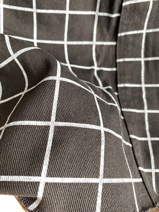 котонова спідниця в клітинку