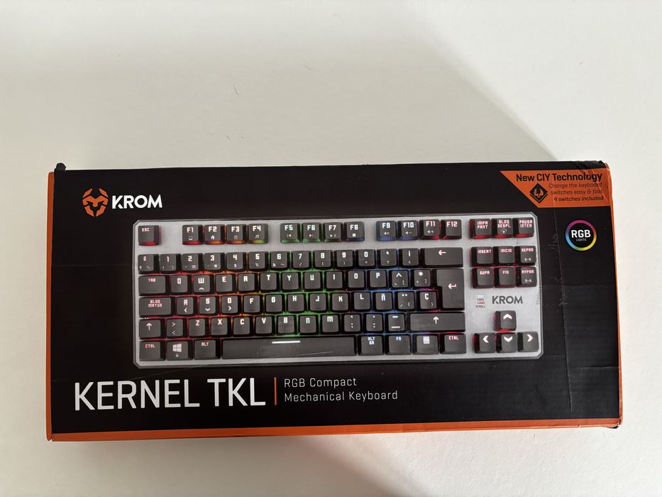 Teclado kernel RGB