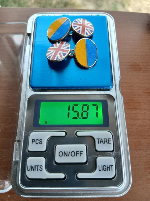 Запонки срібло 925 silver