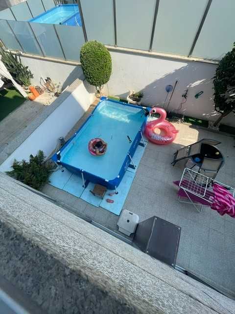 Piscina Intex 3x2 com motor e filtro e todos os acessórios