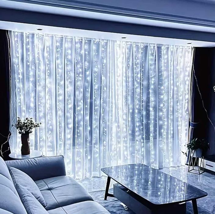 USB Шторні Лампи з Пультом дистанційного керування