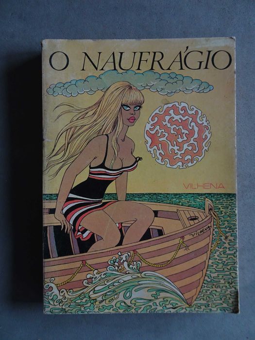 Livro Banda Desenhada Vilhena - O Naufrágio