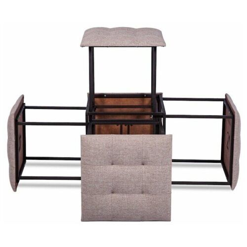 Пуф трансформер на колёсах 5 в 1