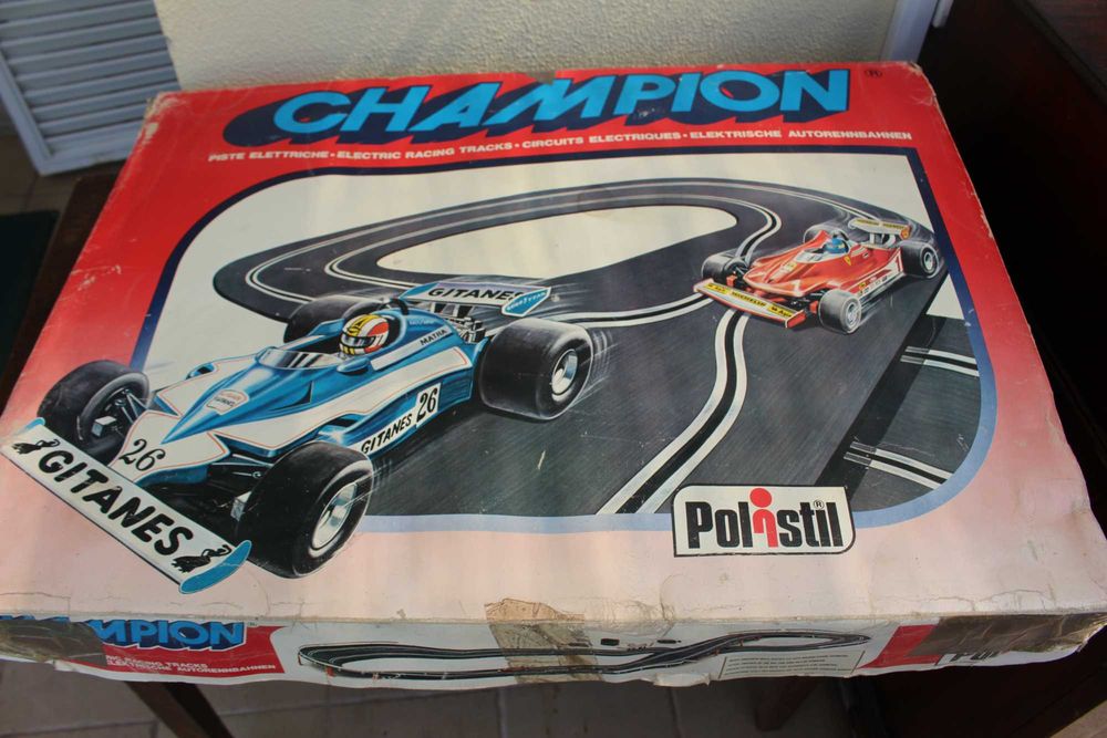 Pista de carrinhos Champion . Anos 80