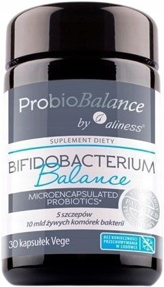 aliness probiobalance bifidobacterium probiotyk przemiana materii biegunki