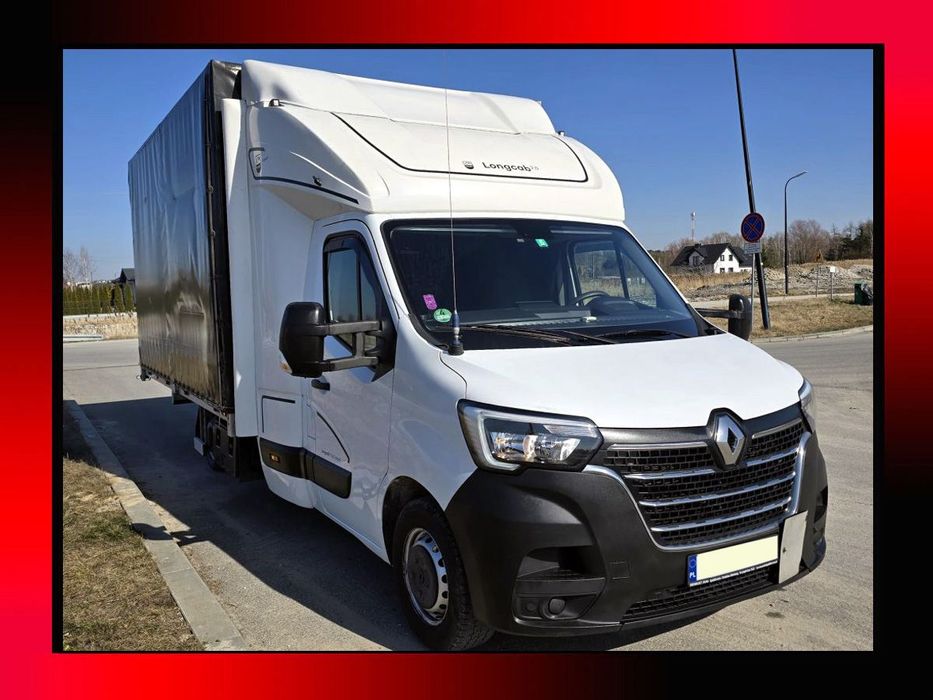 Renault Master  LONG CAB 2.0 - 2.3 DCI 165 KM TWIN-CAB – Plandeka – Firanka - 10 EP FV