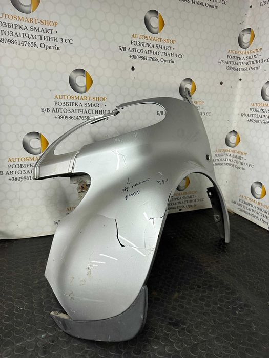 Крило переднє ліве Smart Fortwo 450 1998-2002 дорестайл оригінал під ремонт або на запчастини